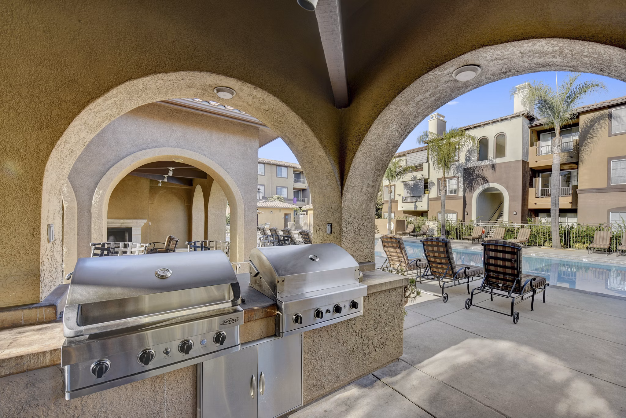 patio at The Missions at Rio Vista Apartments 