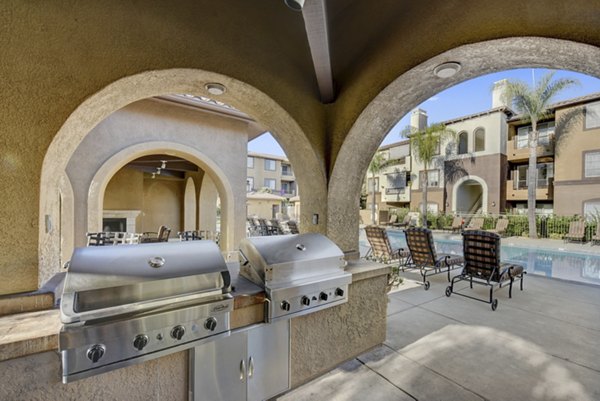 patio/balcony at The Missions at Rio Vista Apartments