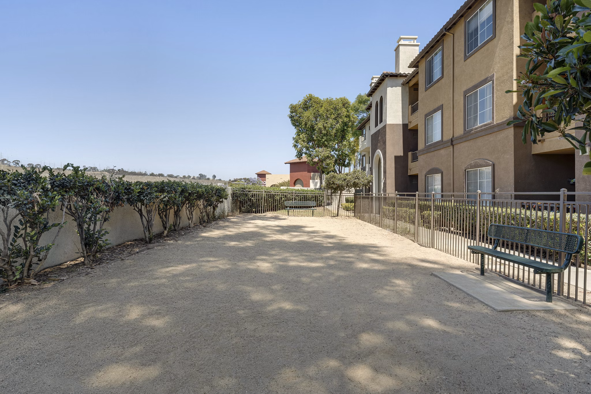 dog park at The Missions at Rio Vista Apartments