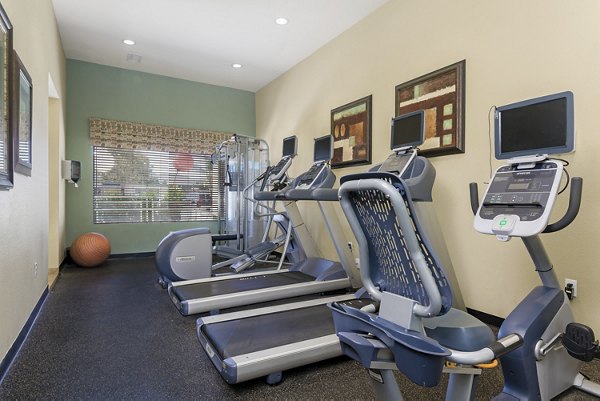 fitness center at Navajo Bluffs Apartments