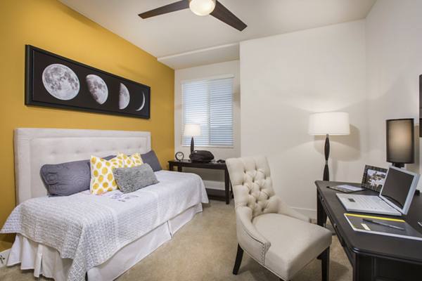bedroom at Palomar Station Apartments