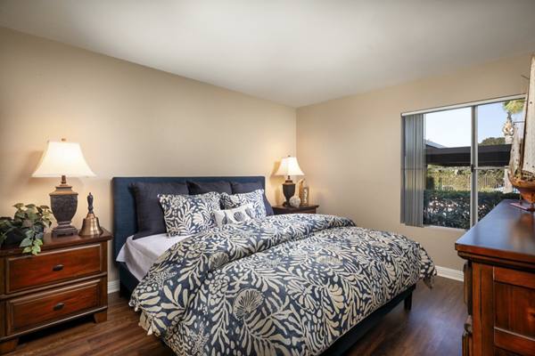 bedroom at Rising Glen Apartments