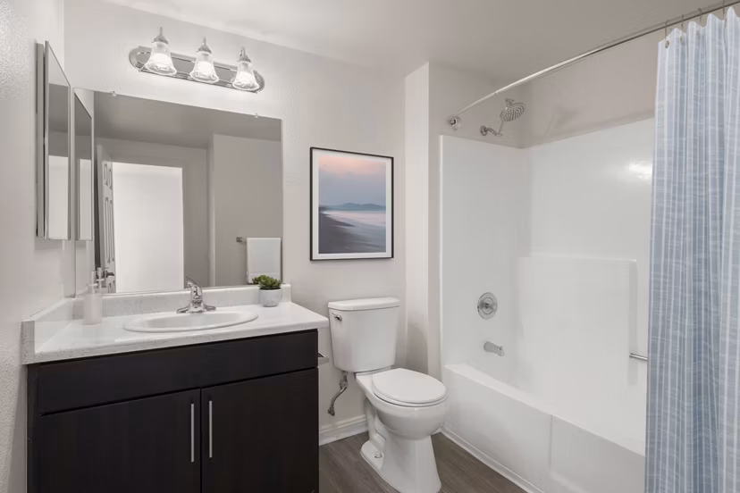 bathroom at Ascend2300 Apartments 