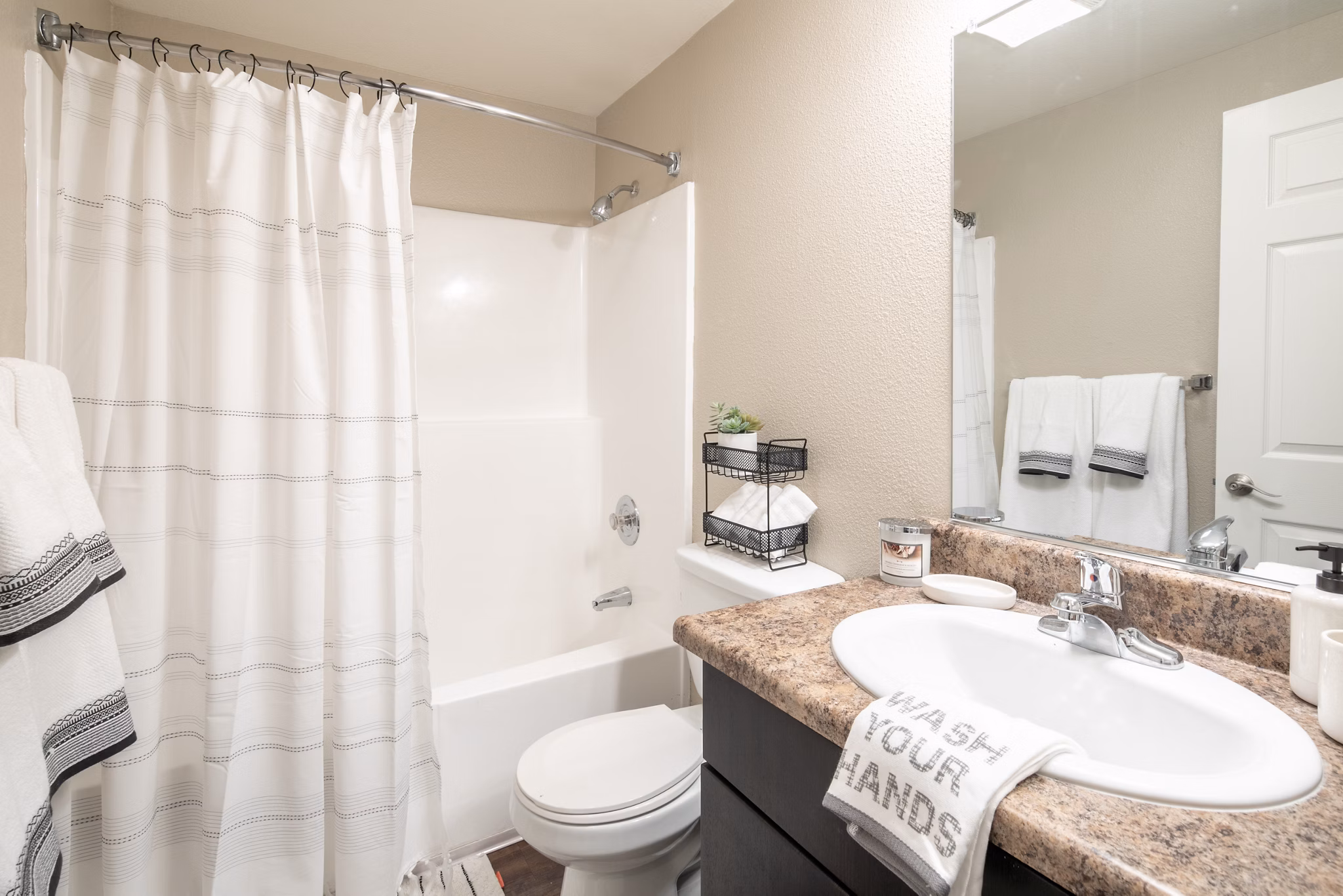 bathroom at Ascend2300 Apartments 