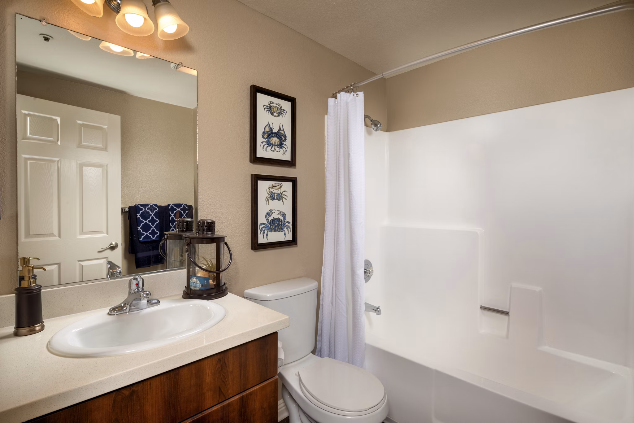 bathroom at Ascend2300 Apartments 