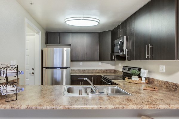 dining room at Ascend2300 Apartments 