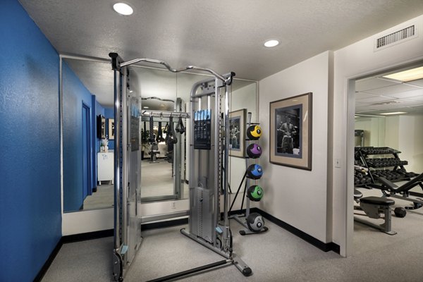 fitness center at Ascend2300 Apartments 