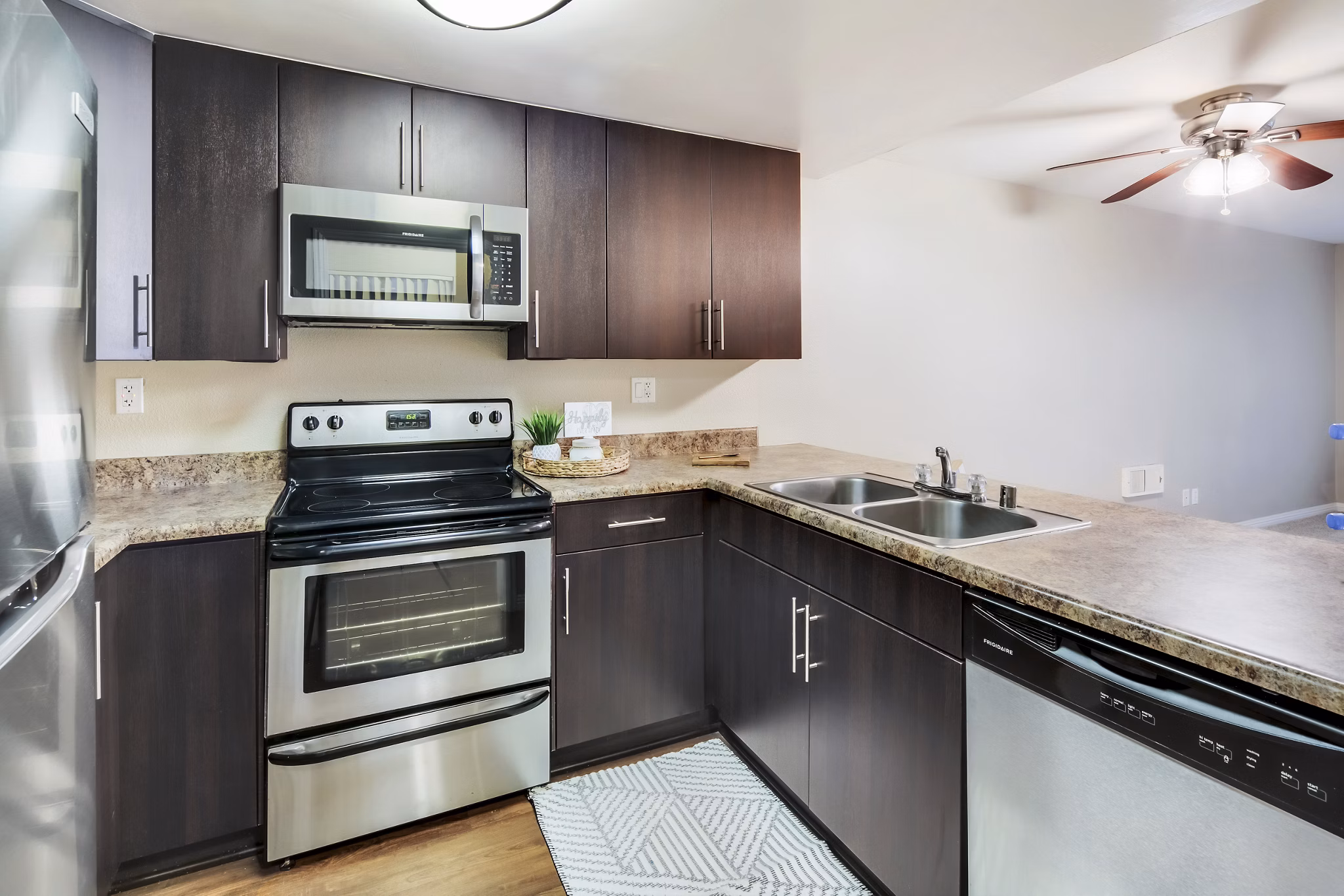 kitchen at Ascend2300 Apartments 