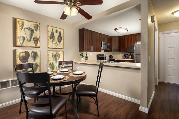 kitchen at Ascend2300 Apartments 