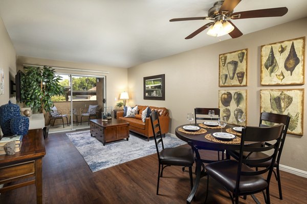 living room at Ascend2300 Apartments 