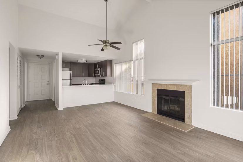 living room at Ascend2300 Apartments 