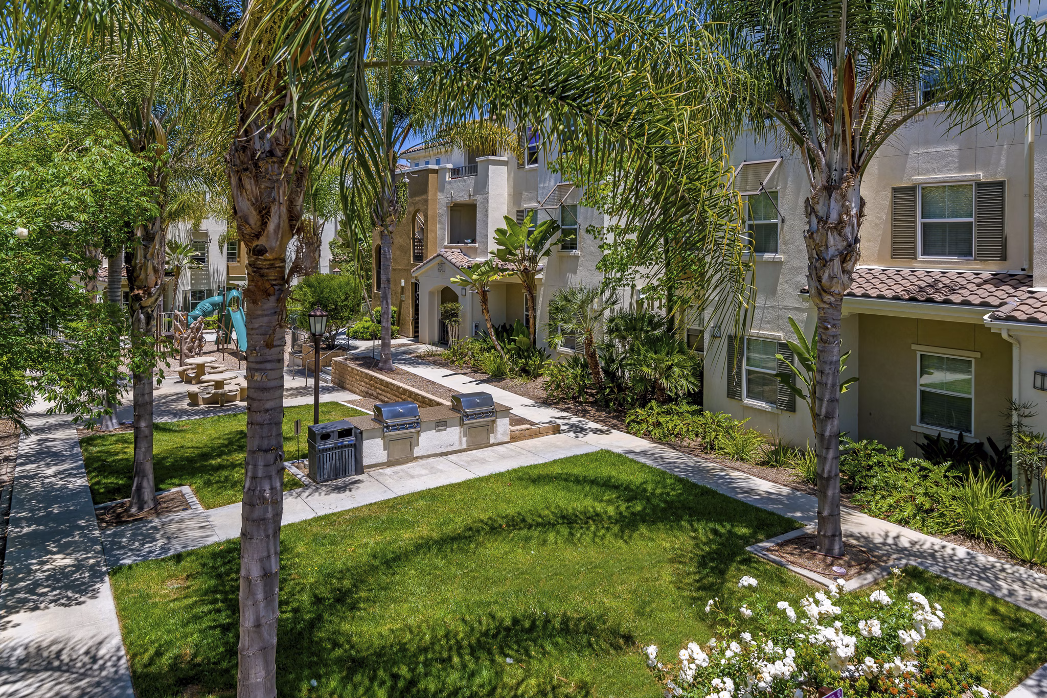 Patio at Rosina Vista Apartments