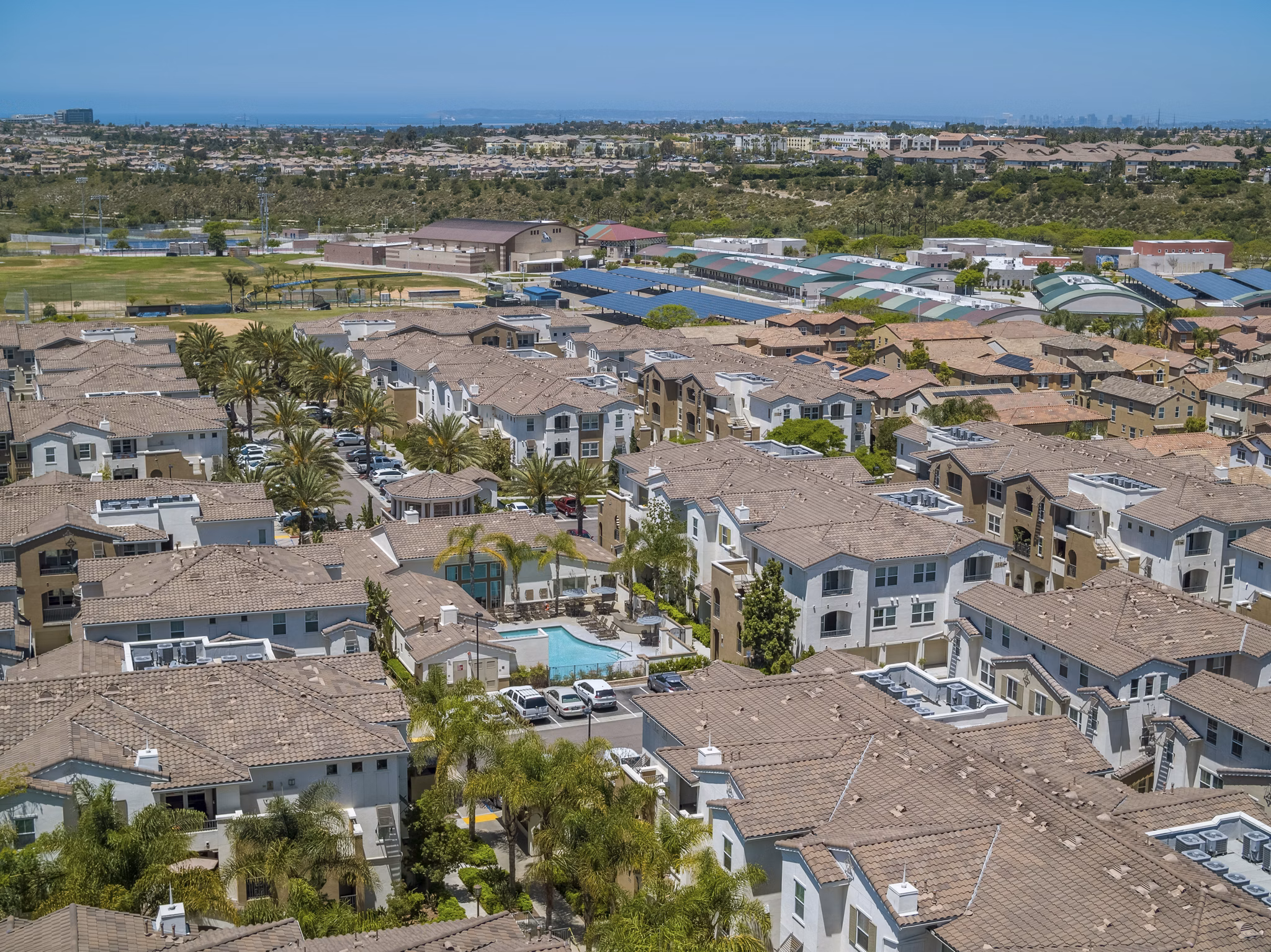 View at Rosina Vista Apartments