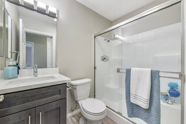 bathroom at Santee Villas Apartments