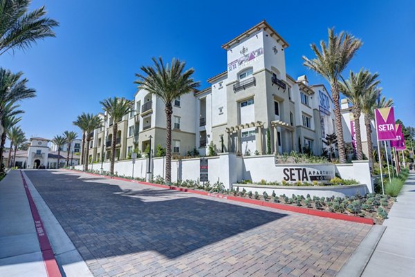 exterior at Seta Apartments