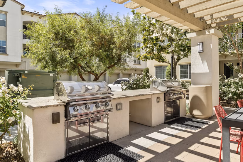 Seta Apartments: Cozy patio area with stylish outdoor seating in luxury surroundings