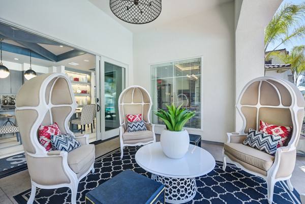 patio at Seta Apartments