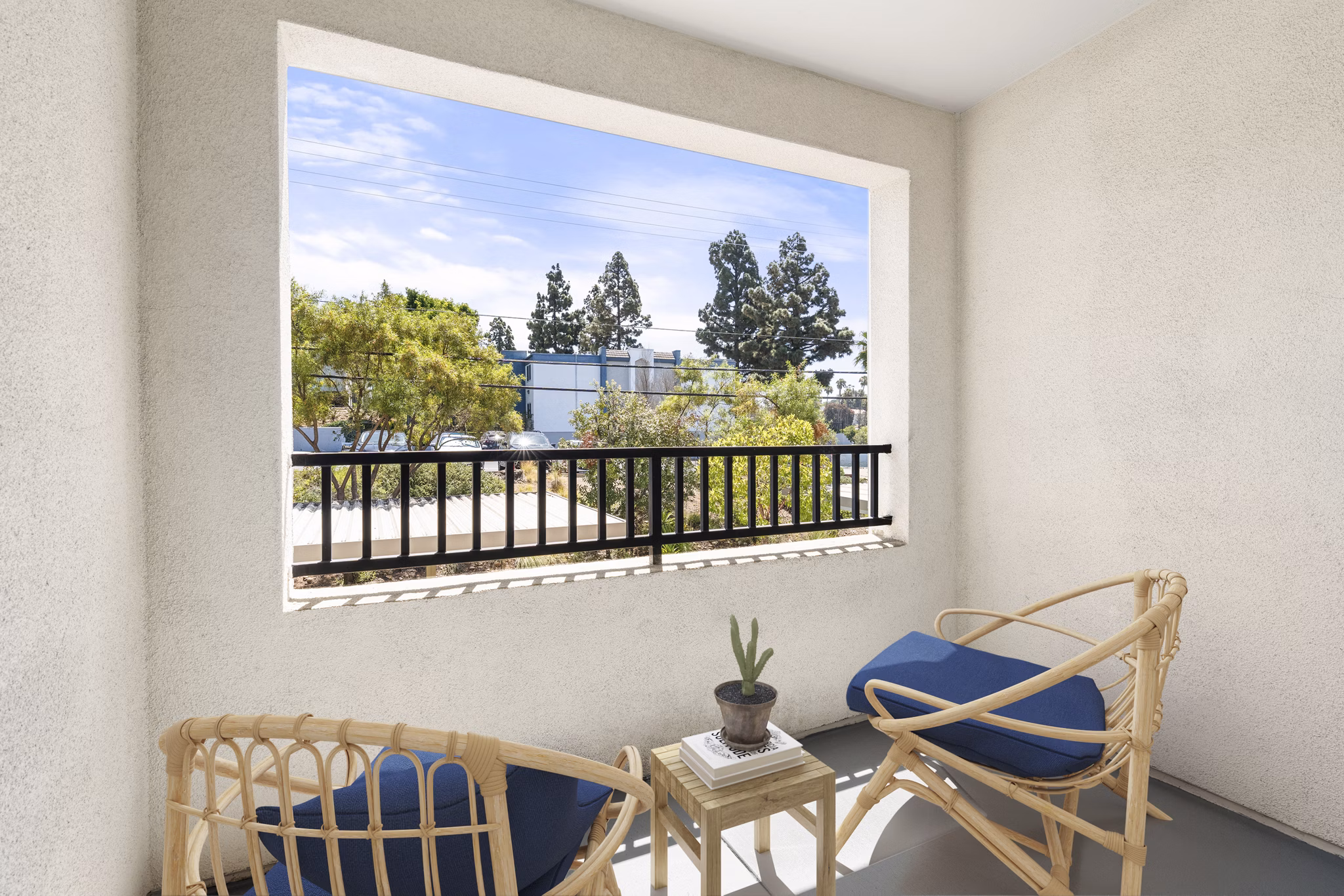 grill area at Seta Apartments 