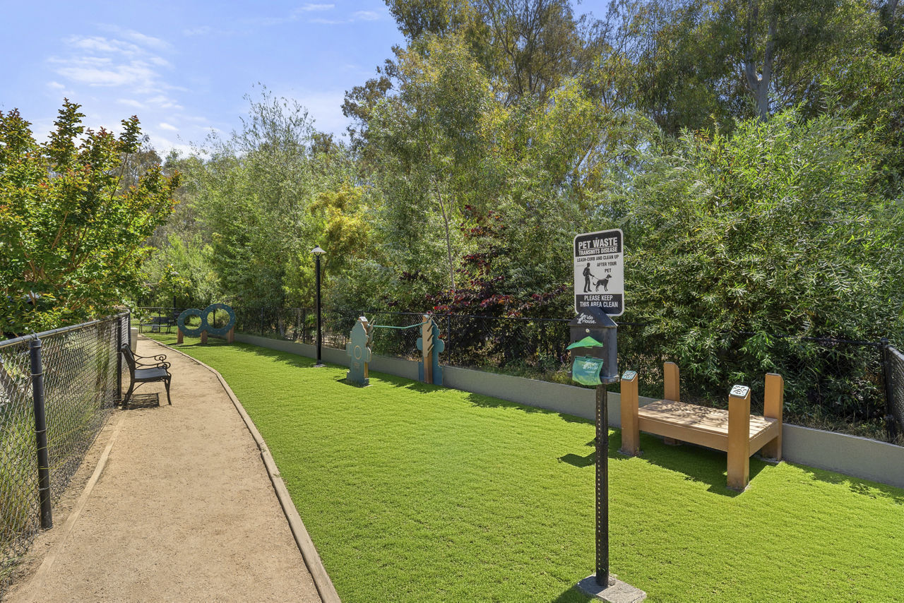 Dog park at Seta Apartments