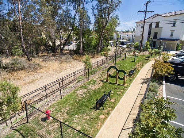 dog park at Seta Apartments