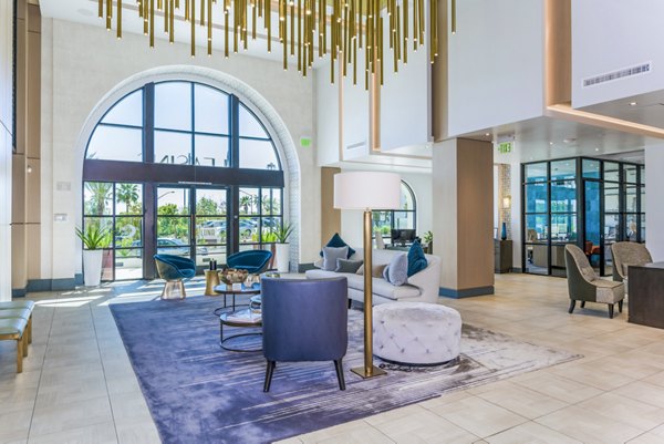 clubhouse/lobby at Sola at Pacific Highlands Ranch Apartments