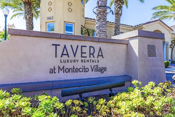 signage at Tavera Apartments