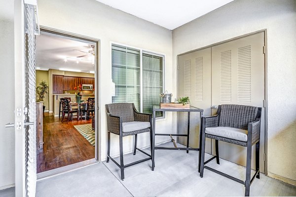 patio/balcony at Tavera Apartments