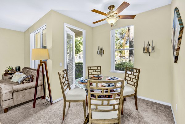 dining room at Terra Vista Apartments