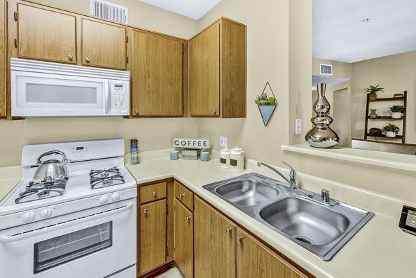 kitchen at Terra Vista Apartments