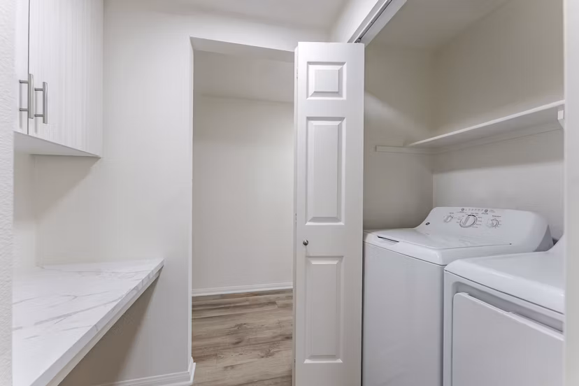 laundry room at Terra Vista Apartments
