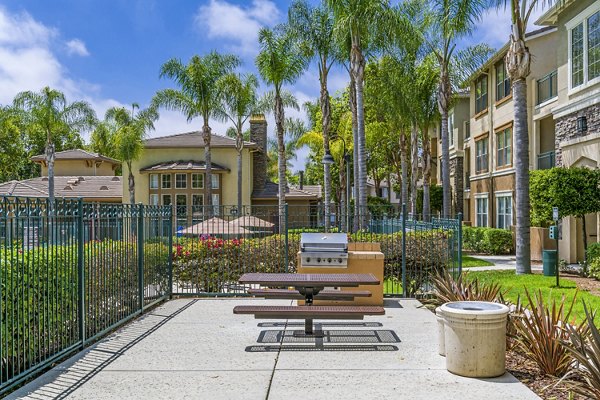 grill area at Terra Vista Apartments