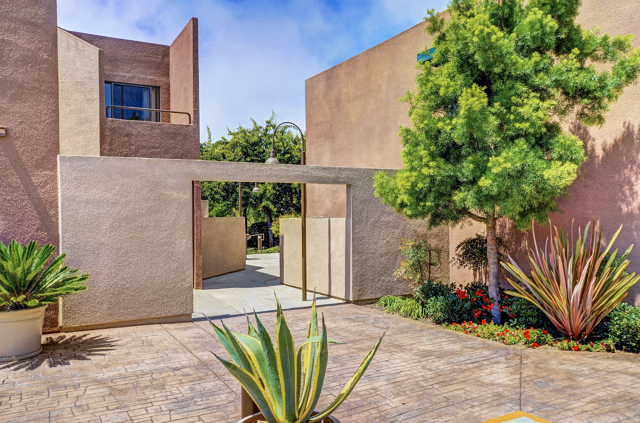 Village Square Apartments: Contemporary design of luxury apartments in a vibrant neighborhood