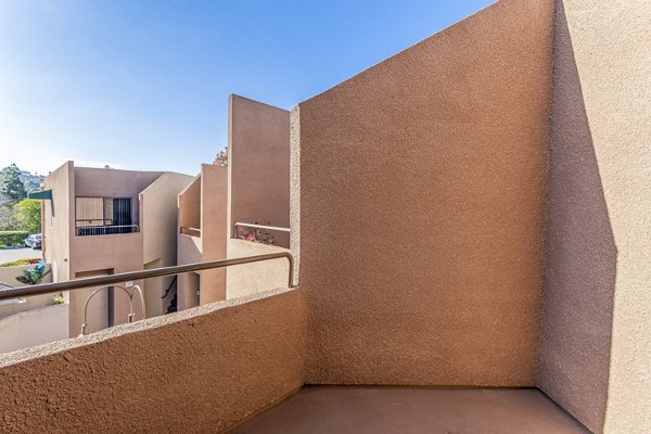 patio/balcony at Village Square Apartments