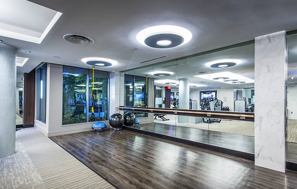 fitness center at Vora Mission Valley West Apartments