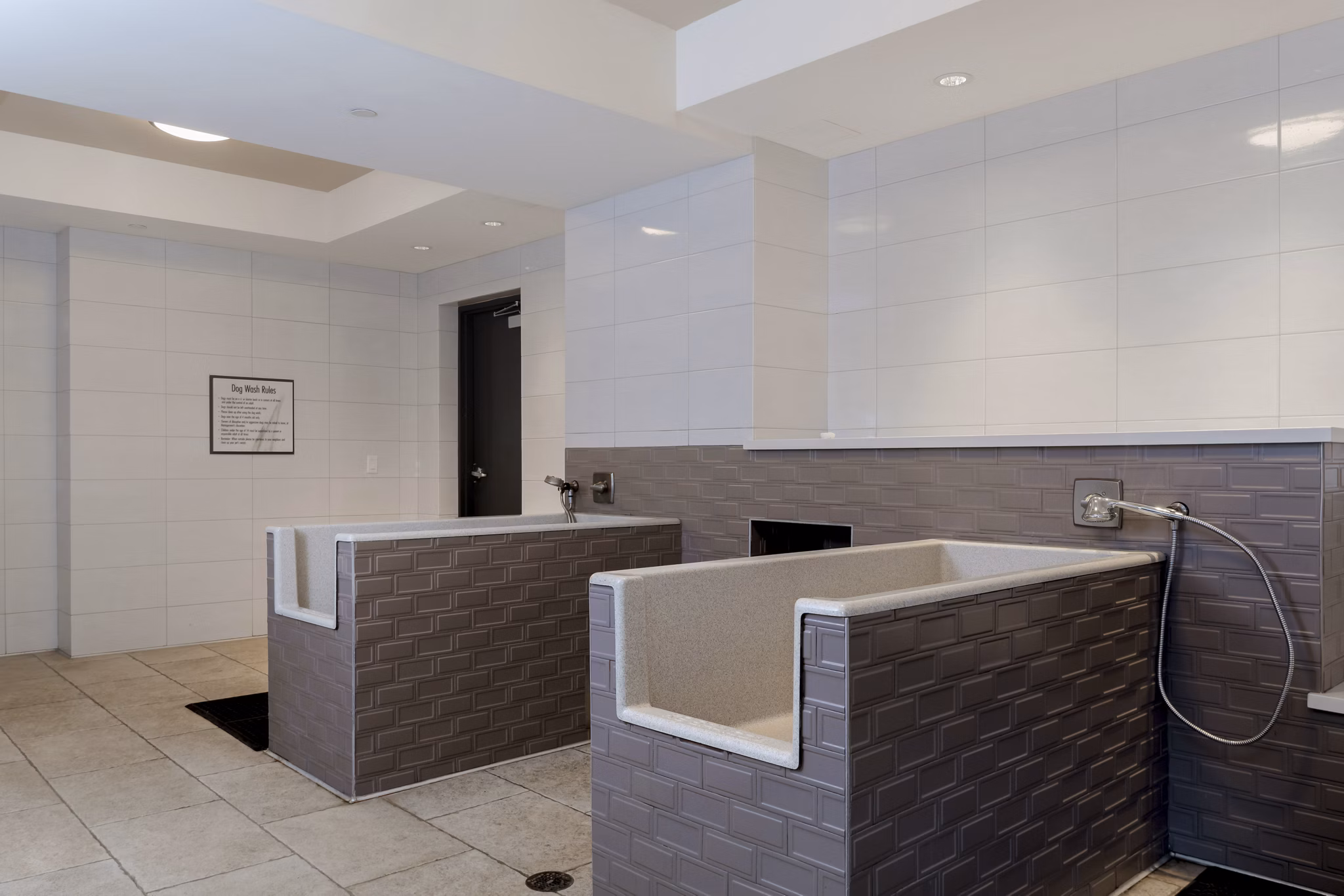 Dog Wash Station at Vora Mission Valley East Apartments