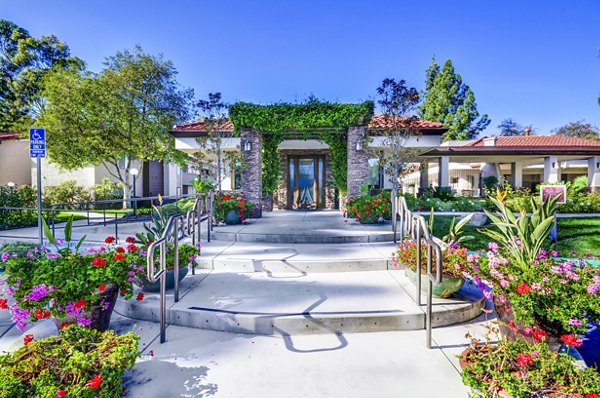 Clubhouse and leasing office with modern design at Shadowridge Woodbend Apartments
