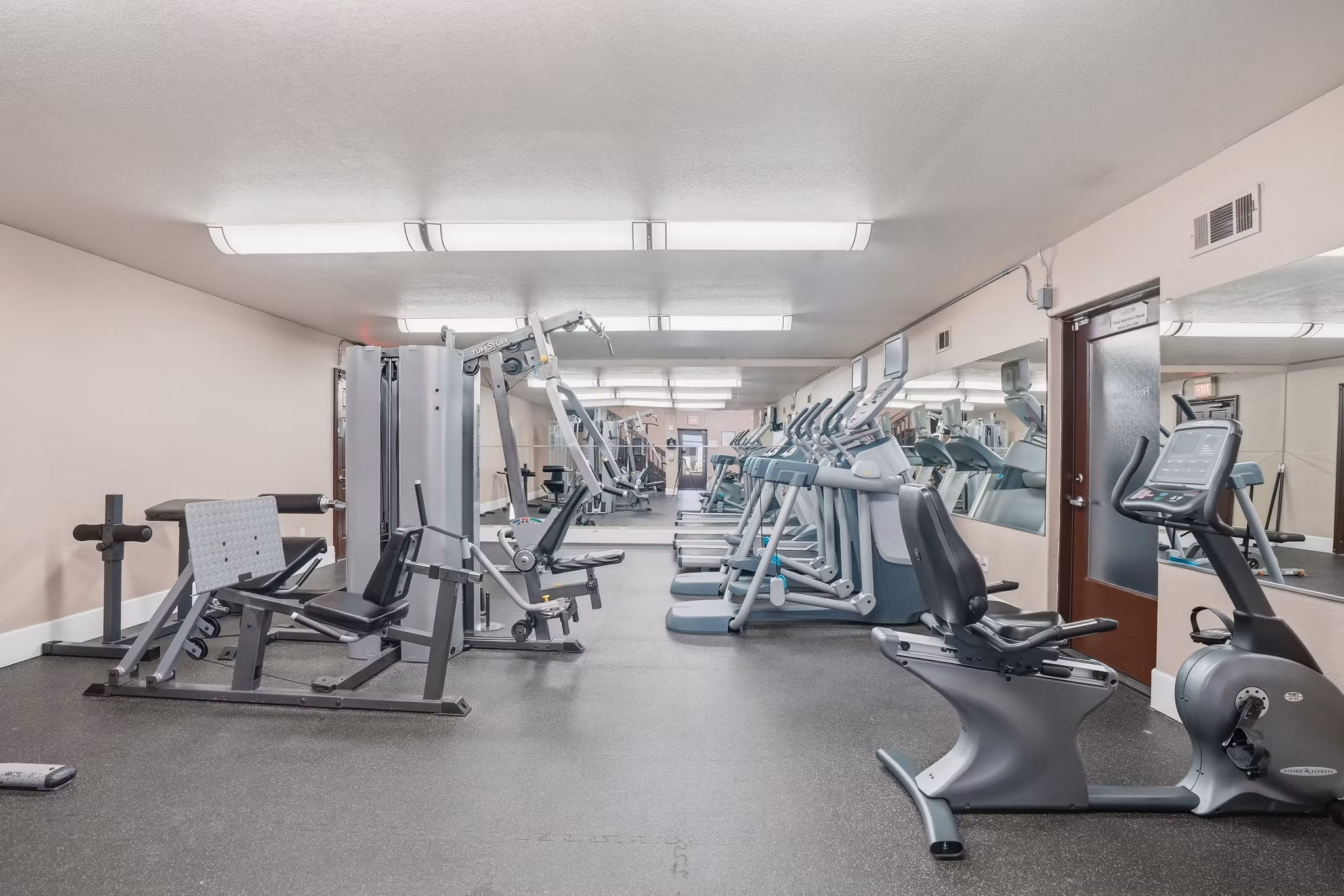 Fitness Center at Shadowridge Woodbend Apartments