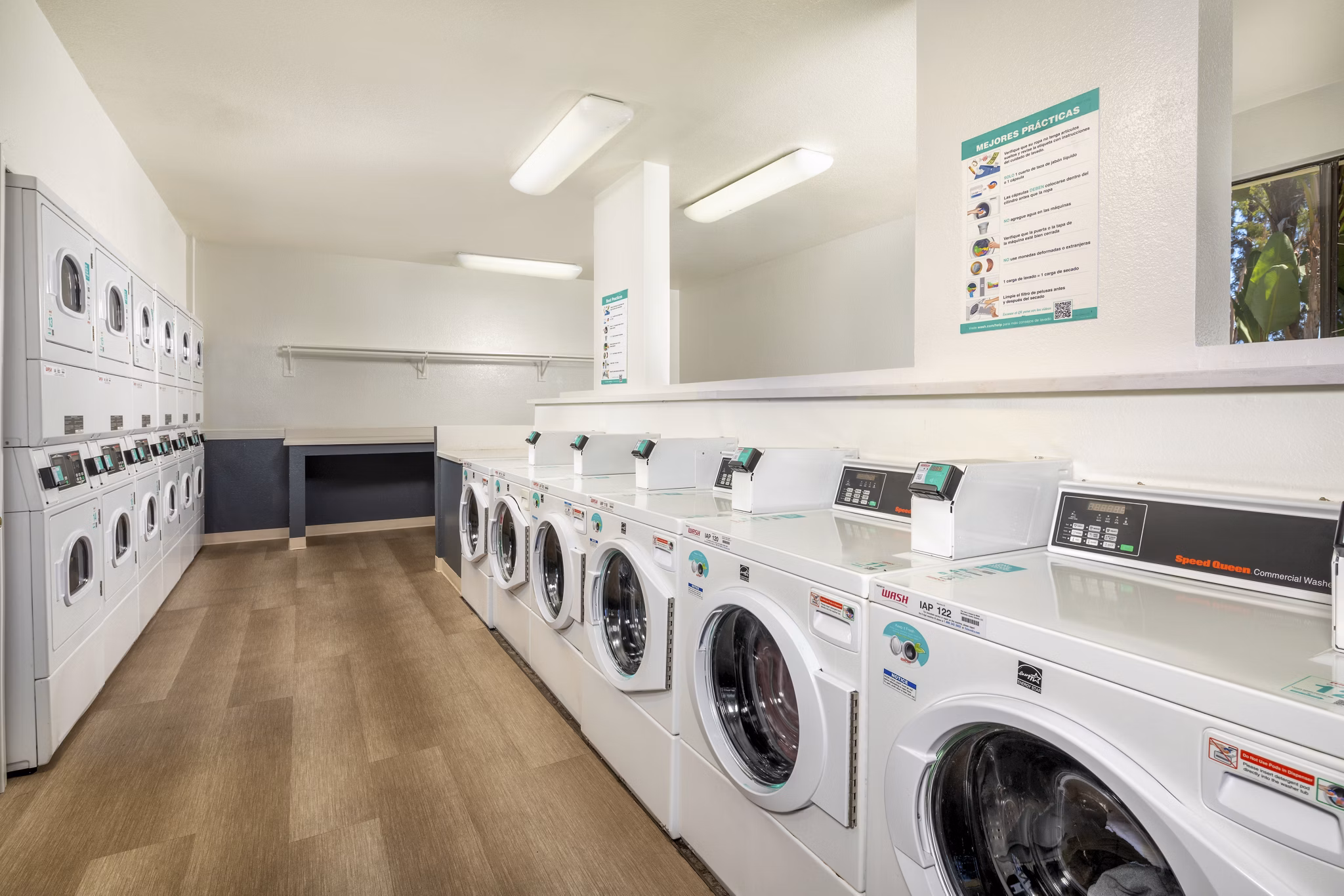 Laundry Facility at Shadowridge Woodbend Apartments