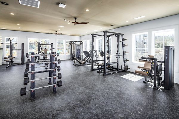 State-of-the-art fitness center at NOVEL Harpeth Heights by Crescent Communities Apartments