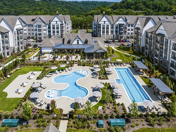 pool at NOVEL Harpeth Heights by Crescent Communities Apartments