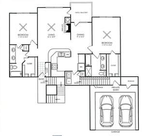 The Ashford, Two Story New Home Floor Plan