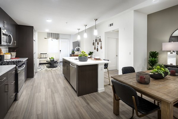 kitchen at Kendry Apartments