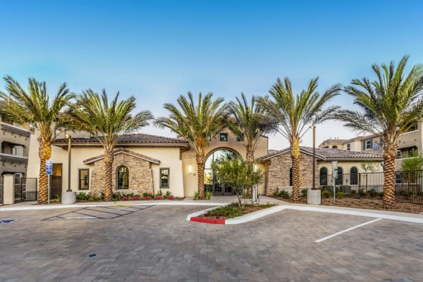 Welcoming clubhouse and modern leasing office at Sorano Apartments offering luxury living experiences