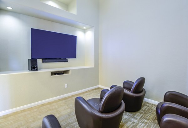 clubhouse theater at Tuscany Ridge Apartments