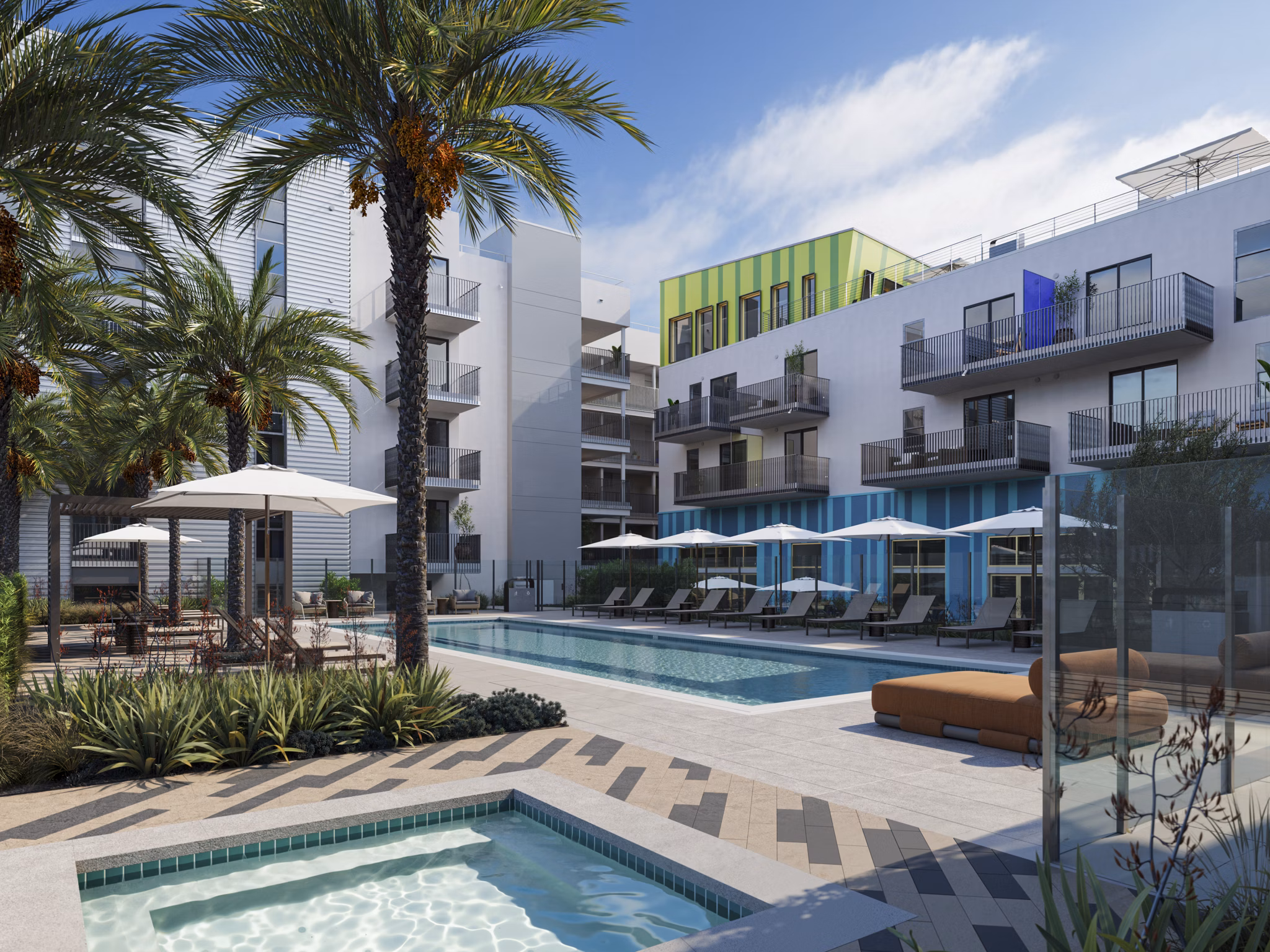 rendering for Jacent Apartments