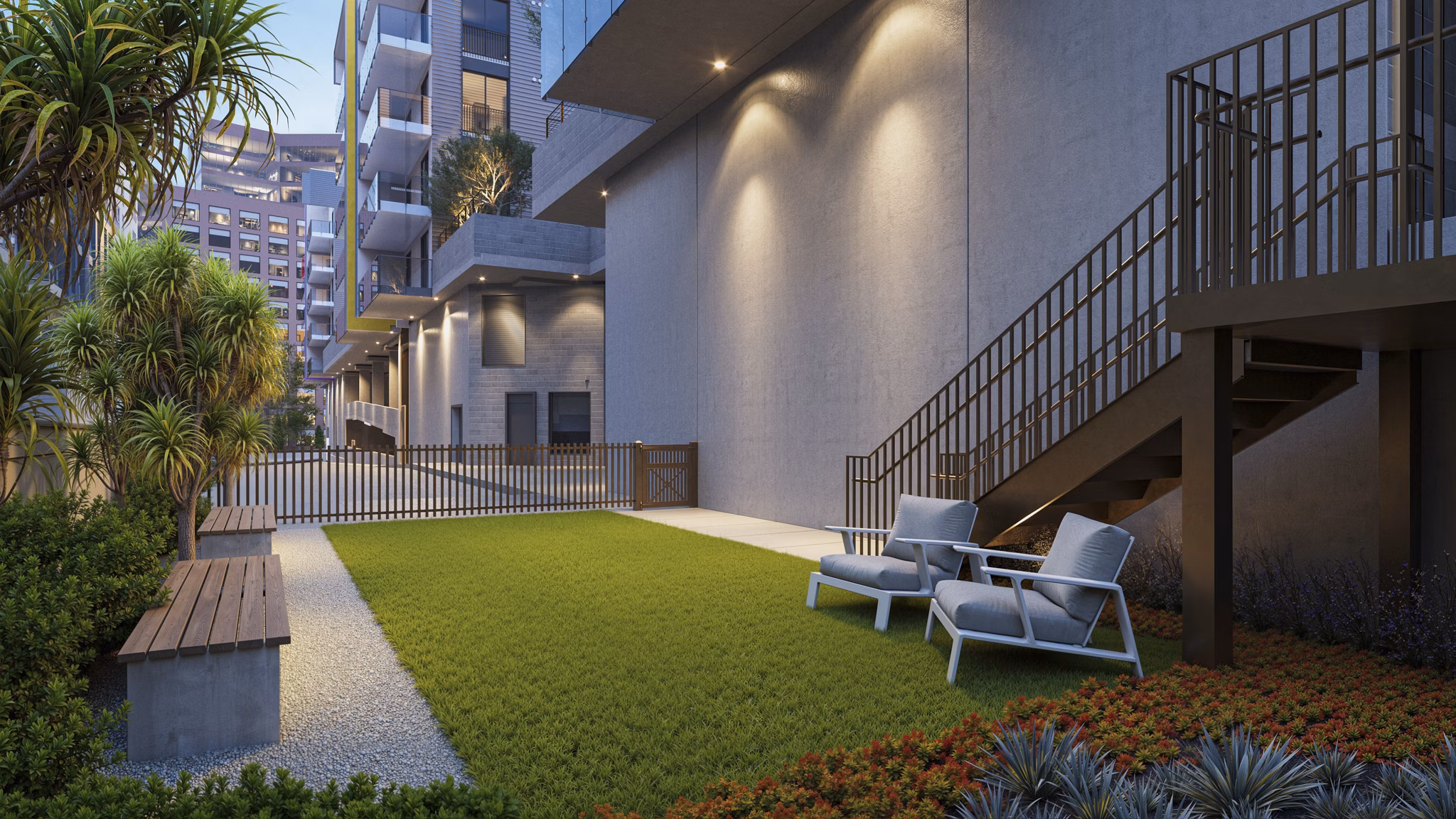 rendering for Jacent Apartments