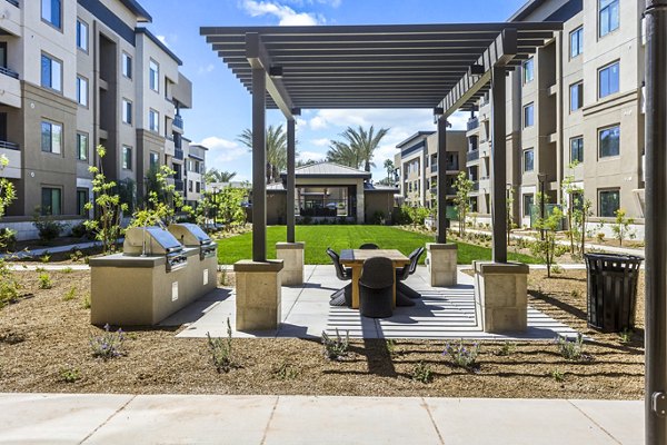 grill area/patio at Broadstone Dobson Ranch Apartments