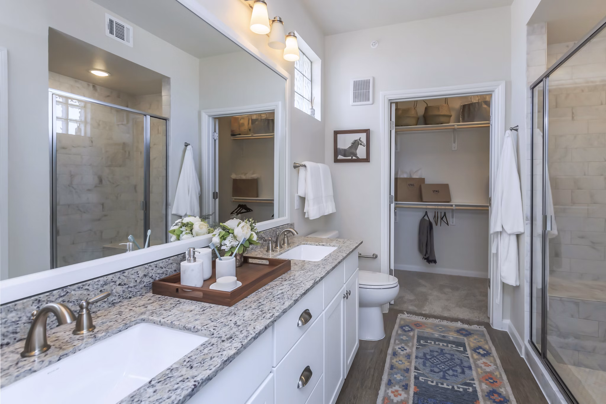 bathroom at Anthem at Ledge Stone Apartments