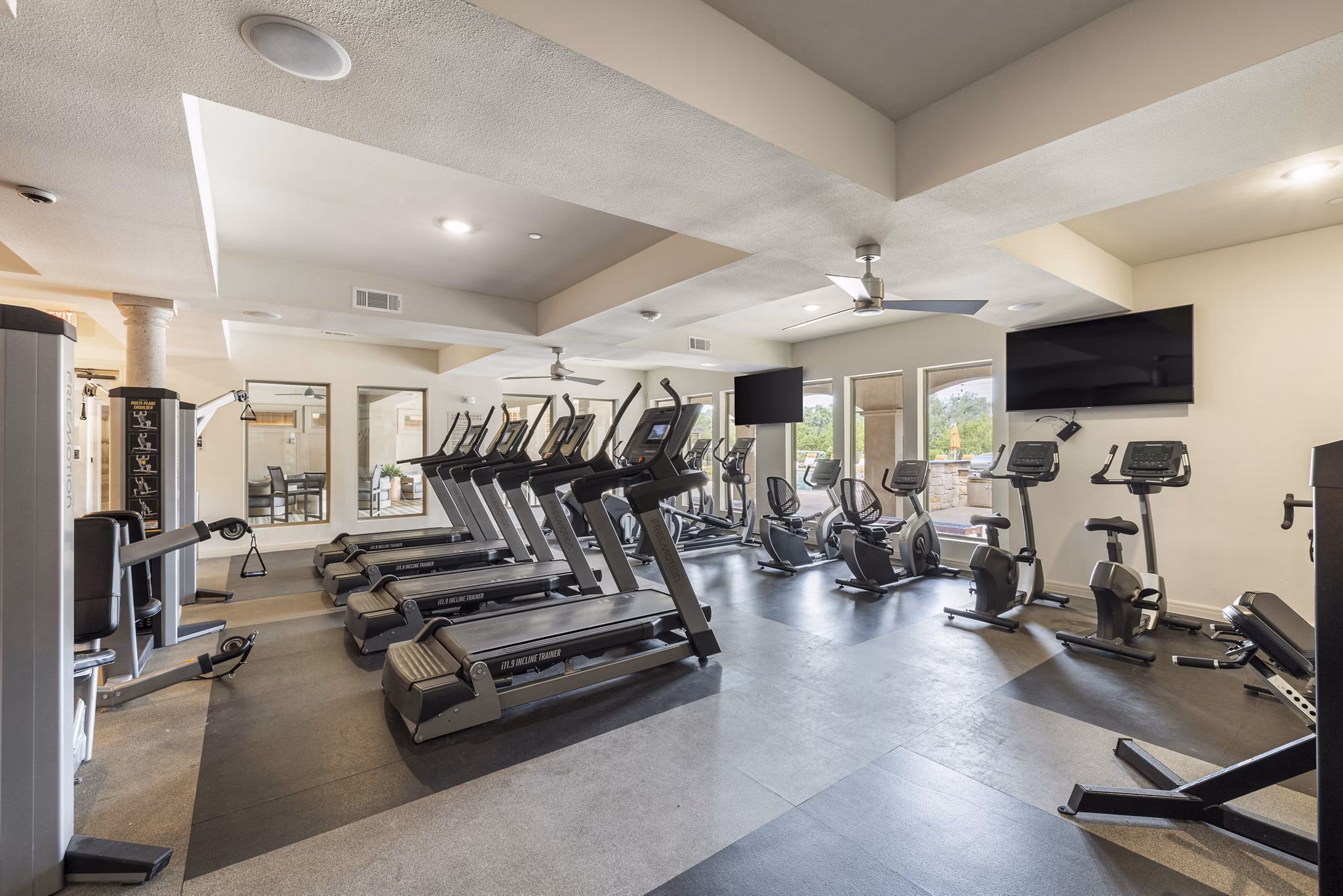 fitness center at Anthem at Ledge Stone Apartments