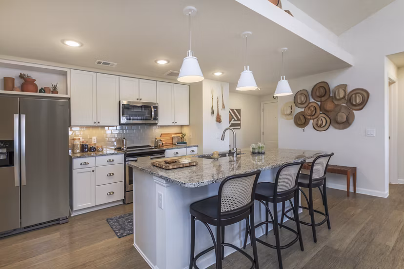 kitchen at Anthem at Ledge Stone Apartments
